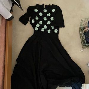 Pascal dress with flowers